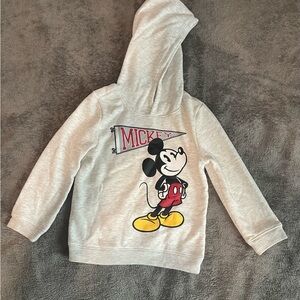 Old Navy Mickey Mouse Kids Hoodie - Light Gray